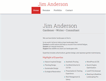 Tablet Screenshot of jimanderson.net